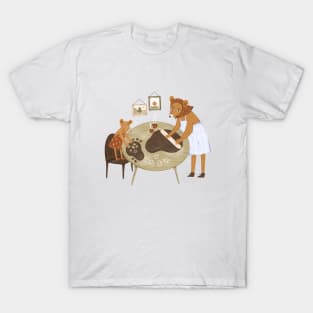 Two mice cooking in the kitchen T-Shirt